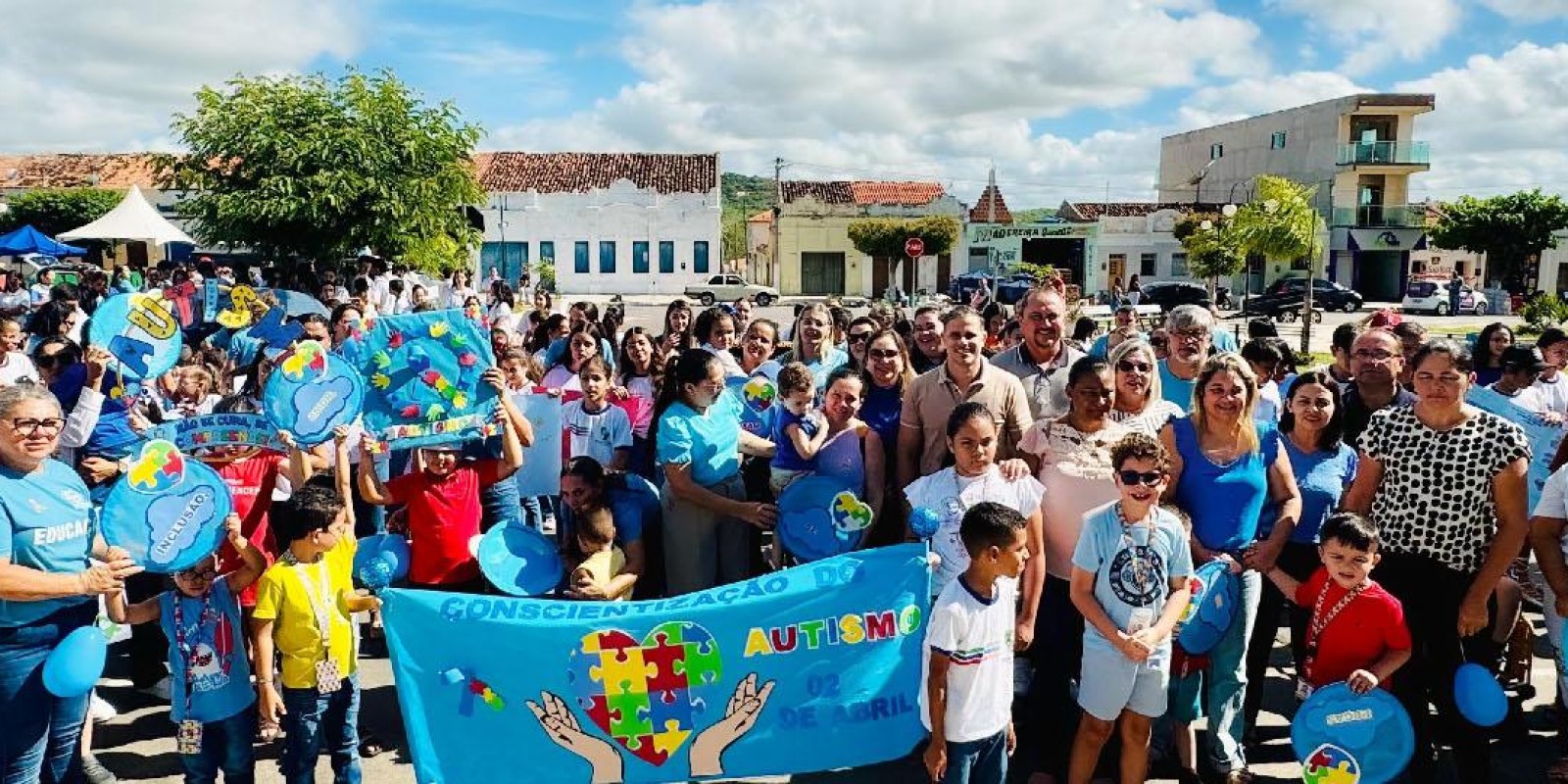 Caminhada pela Conscientização do Autismo