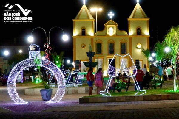 São José dos Cordeiros lança nova edição do Show de Luzes e deixa a cidade ainda maios bela e iluminada