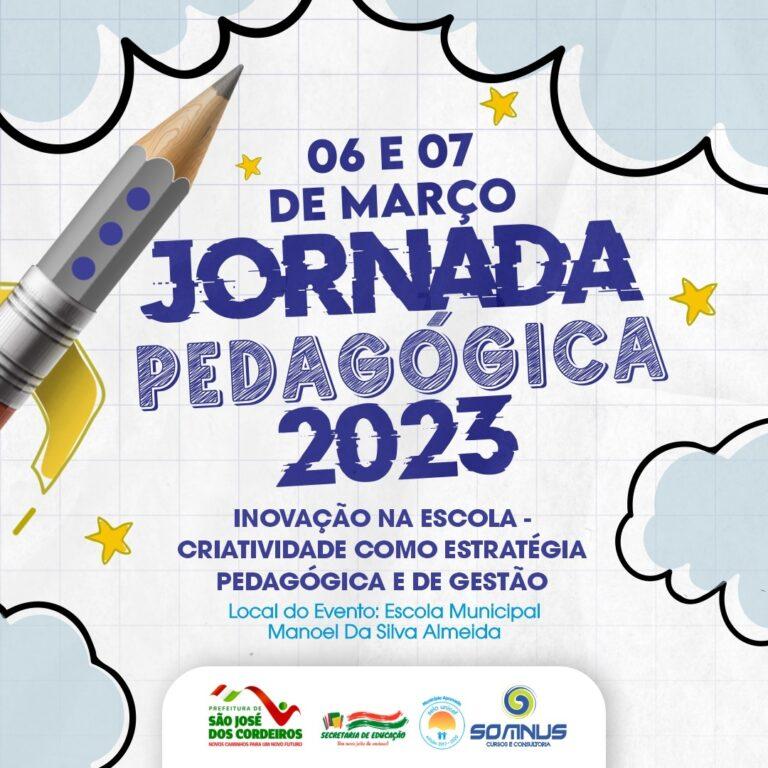 Educação de São José dos Cordeiros realiza Jornada Pedagógica