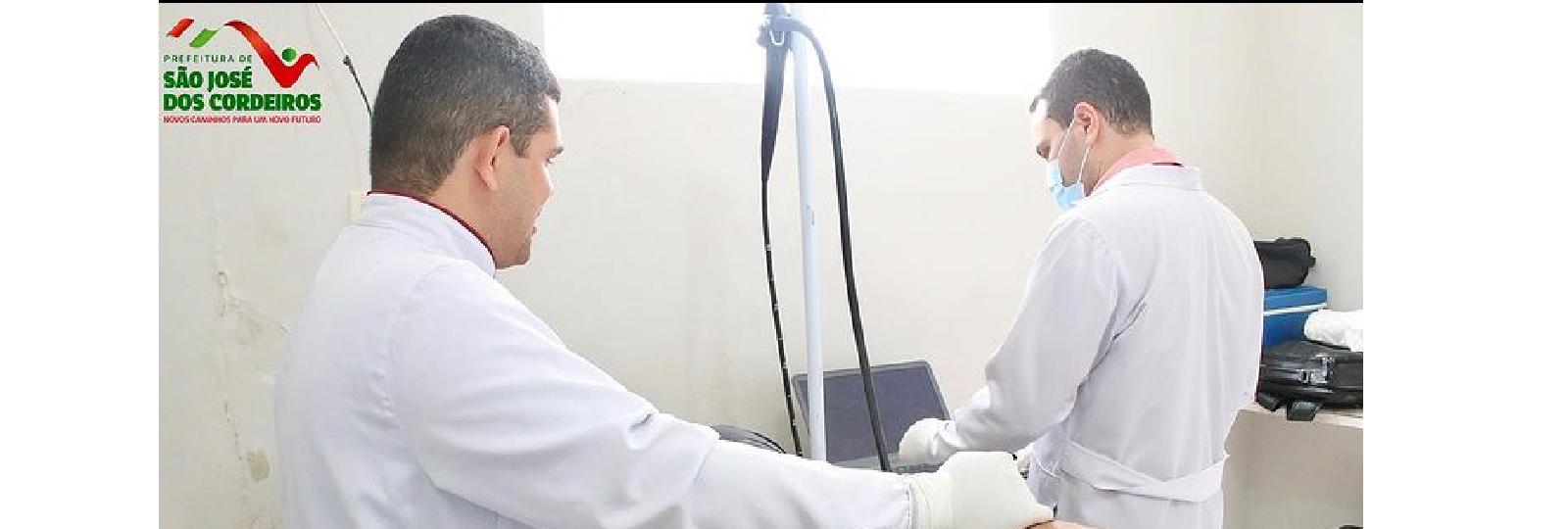 Em São José dos Cordeiros: Saúde realiza exames de endoscopia para a população