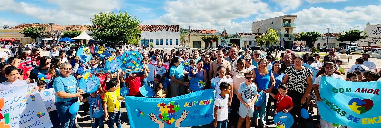 Caminhada pela Conscientização do Autismo