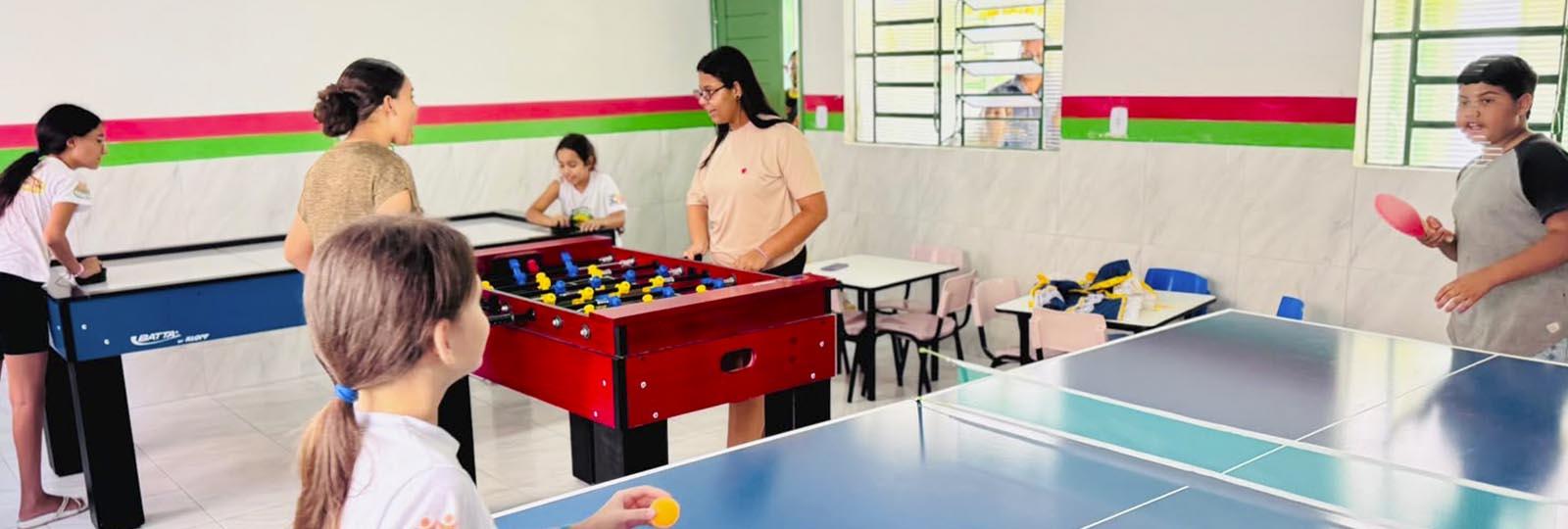 Prefeitura de São José dos Cordeiros entrega novos equipamentos para a brinquedoteca do Serviço de Convivência