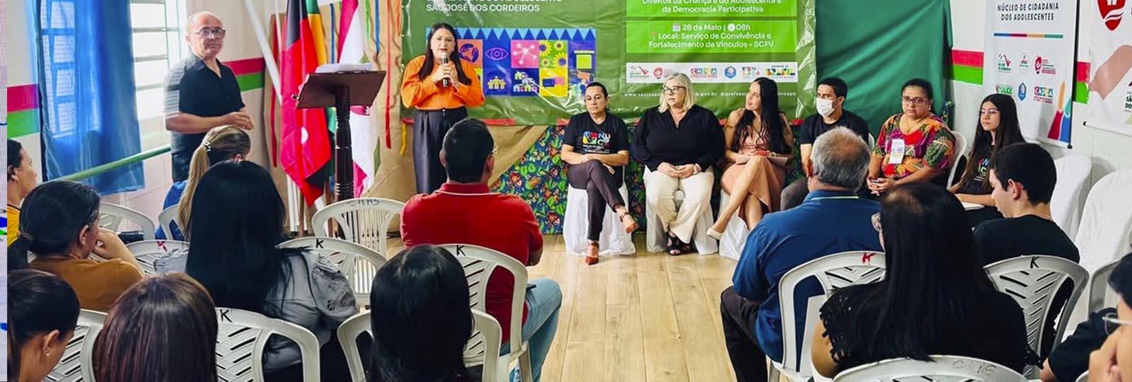 6ª Conferência Municipal da Criança e do Adolescente é realizada em São José dos Cordeiros
