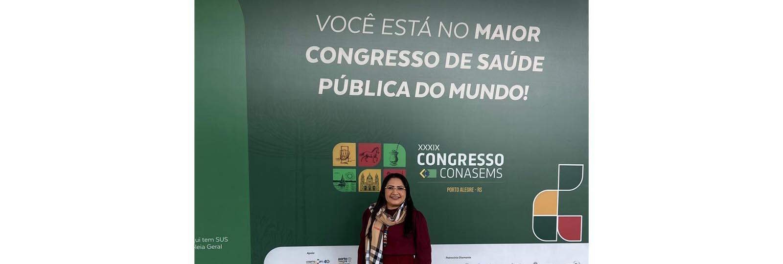 São José dos Cordeiros marca presença no maior congresso de saúde pública do mundo